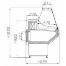 WCH 1,3/0,8 | Counter with straight glass