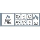 SPS 7012 G | Gas range with 6 burners