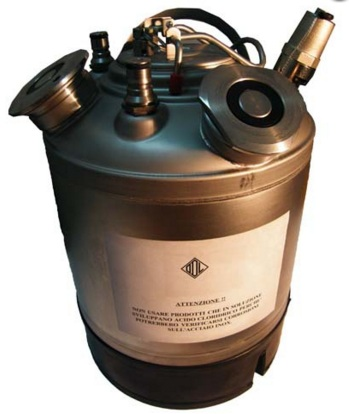 Washing drum - 9 l - 2 outlets