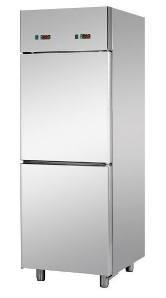 A207EKOPP | Stainless steel splited refrigerator GN 2/1