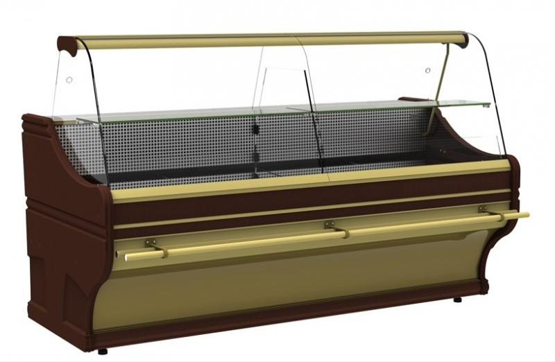 WCh-1/B-1,8/93 SANTANA | Counter with curved glass