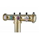 TC EVA T | 6 ways beer tower with lighting medal