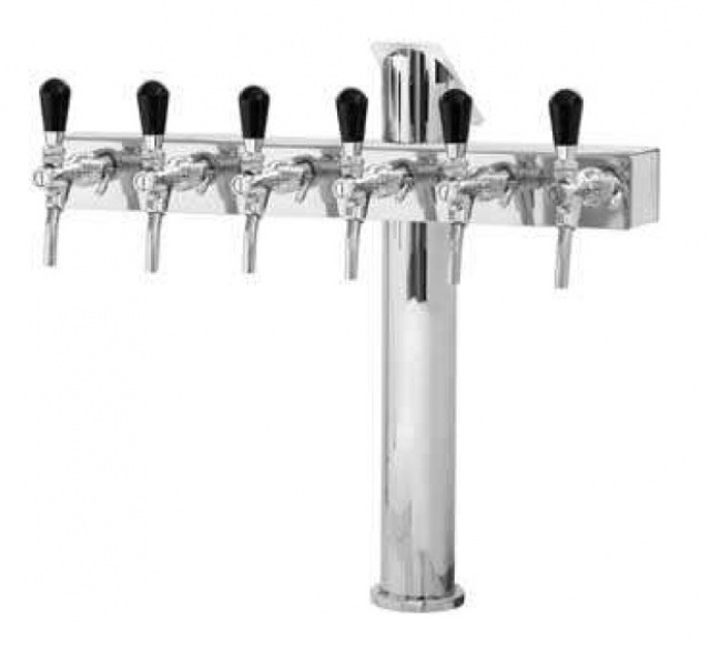 Tower T | 6 taps beer tower