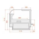 LCK Kolumba REM 1,25 | Counter with liftable front glass