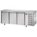 TF03EKOGN | Refrigerated working table with 1 door GN 1/1 and 4x GN 1/2 drawers