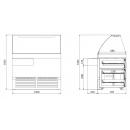 SM C1200 - Refrigerated fast food counter