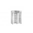 GASTRO C1400 INOX | Inox refrigerator with double doors