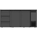 TC BBCL3 (DCL-222 MU/VS) | Bar cooler 3 solid doors