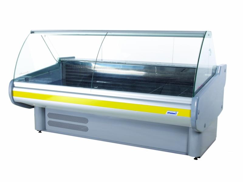 WCHIM 1,7/1,2 | Rashladna vitrina sa zaobljenim staklom