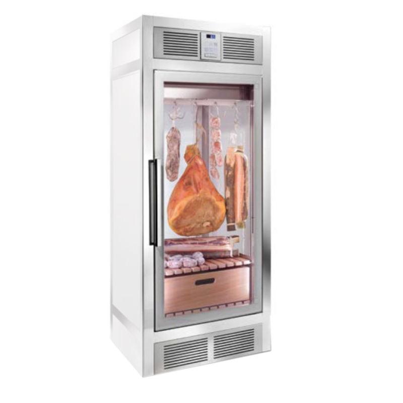 WSM 450 G - RLC - CL | Ugradni frižider sa staklenim vratima za suvo zrenje mesa