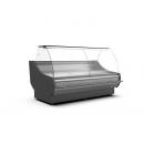 WCh-7/1 1,3 - Refrigerated counter with curved glass for ext. aggr.