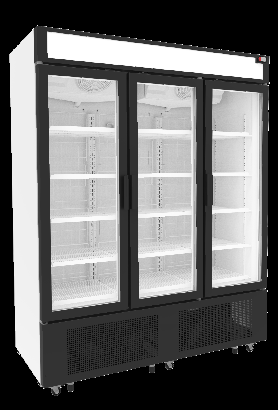 UDD 1600 D3KL - Upright freezer with glass door