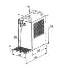 KONTAKT 70/K Green Line | Dry contact 1 colied beer cooler with built-in air compressor