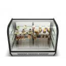 CW-160 | Display cooler with curved glass display