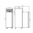 KHP-VF7SD INOX | Solid door freezer