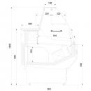 L-1 MD/G 250/90 Modena | Refrigerating counter