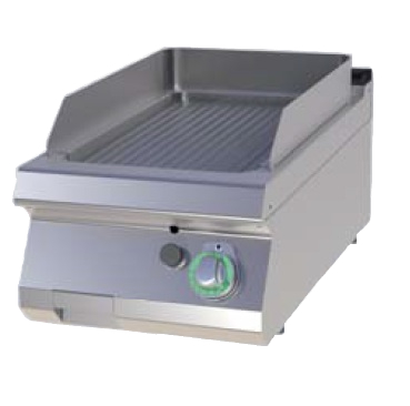 FTR 704 G | Gas griddle plate with ribbed plate