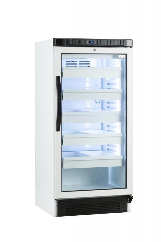TC 220MED | Glass door cooler with drawers