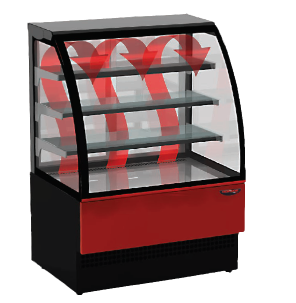 EVO HOT 150 | Heated display counter