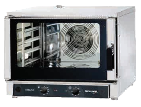 FEM04NEMIDV | Mechanical convection oven without water injection system 4 GN 1/1