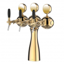Parisian | 3 ways beer tower without taps with medal - gold