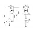 Curved - 2 ways beer tower