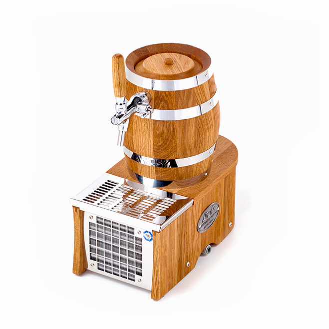 SOUDEK 1/8 HP | Barrel-like single coiled beer cooler (CO2)