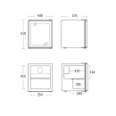 DC48BB | Glass door cooler