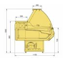 LCD Dorado D 2,0 | Rashladna vitrina sa zaobljenim staklom