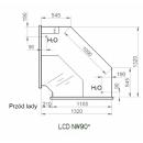 LCD Dorado D INT90 - Internal corner counter 90°