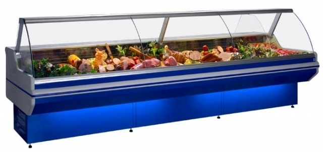 LCD Dorado D 2,0 - Counter with curved glass