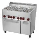 SPT-90 GLS | oven with 6 burners