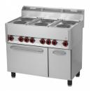 SPT-90 ELS | 6 hotplate electronic oven with heater