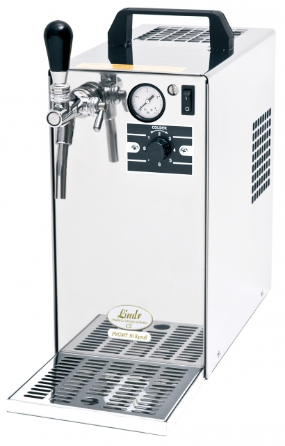 PYGMY 30/K Profi | Dry contact one coiled beer cooler with built-in air compressor
