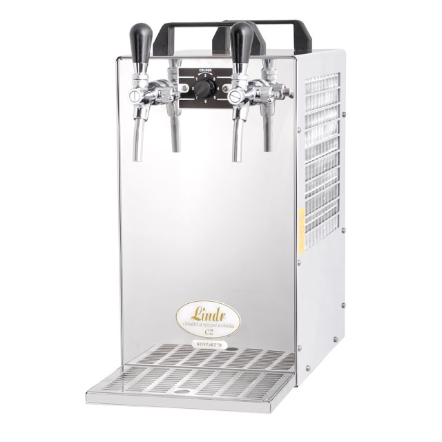 KONTAKT 70/K Green Line | Dry contact double colied beer cooler with built-in air compressor