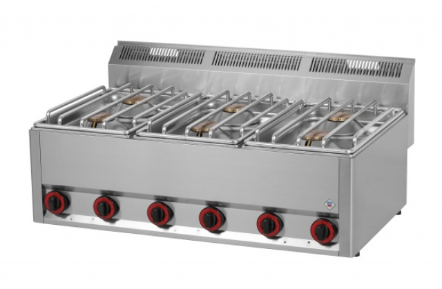 SP-90 GLS | oven with 6 burners