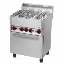 SPT-60 GL | oven with 4 burners and with electric heater