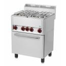 SPT-60 GLS | oven with 4 burners and with electric heater