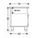 LS 1,1 | Refrigerated salad counter 3x GN 1/1