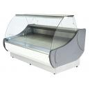 WCh-7/1 1,3 OFELIA | Refrigerated counter with curved glass for ext. aggr.